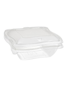▷ Ensaladera de Plástico Desechable con Tapa 1.000 cc- Envío 24h.