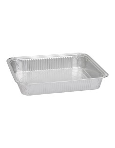 Bandeja de Aluminio Rectangular para Comida - Envío 24 h.