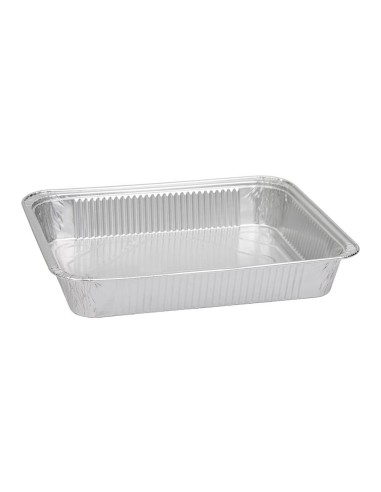 Bandeja de Aluminio Rectangular para Comida - Envío 24 h.