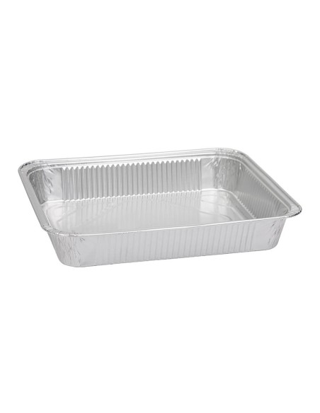Bandeja de Alumínio Retangular para Comida - Envio 24 h.