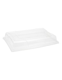 Tapa de Plástico para Bandeja Catering - Envases del Mediterráneo