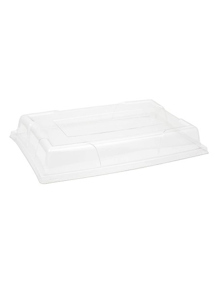 Tapa de Plástico para Bandeja Catering - Envases del Mediterráneo