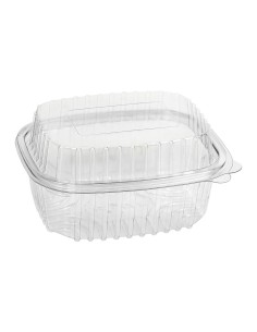 ▷ Tarrina Tapa Bisagra PET 750 cc + Tapa Alta - Envío 24h.