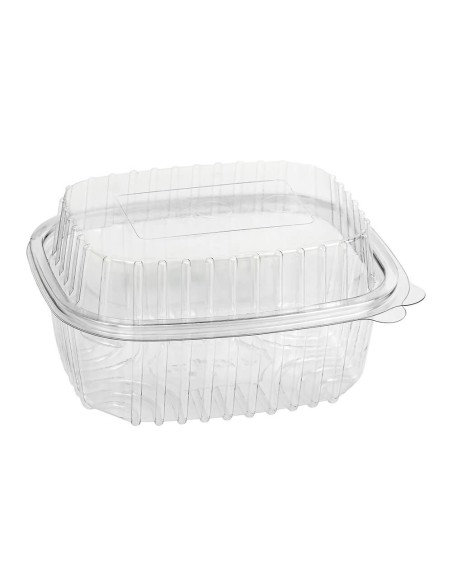 ▷ Tarrina Tapa Bisagra PET 750 cc + Tapa Alta - Envío 24h.