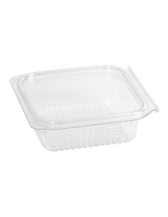 ▷ Tarrina Bisagra PET 250 cc - Envío 24h - Envases del Mediterráneo ✅✅