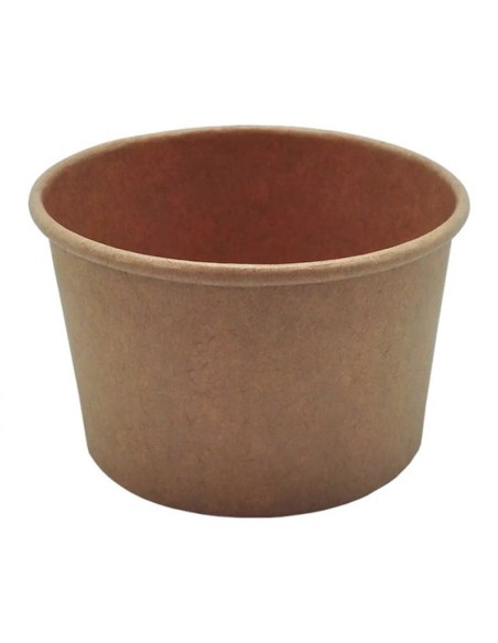 ▷ Tarrina de Papel Kraft para Helado 240 cc - Envío 24h.