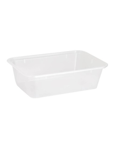 ▷ Recipiente Retangular de Plástico 500 ml - Envio em 24h.