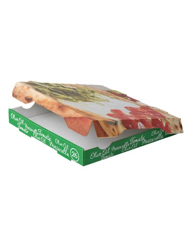Caixas para Pizza 40X40 cm - Entrega 24h.✅ - Envases del Mediterráneo✅