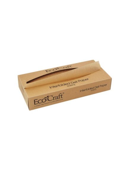 Papel alimentar anti-gordura Ecocraft 27x25cm (500 Unid.)