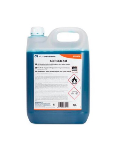 ▷ Abrilhantador para máquina de lavar louça 6KG águas médias - Limpeza profissional