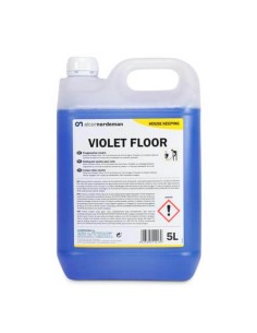 ▷ Limpador de chão geral 5L com cheiro de violetas - Limpeza profissional