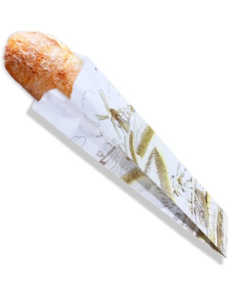▷ Sacos de papel para baguete - Envio 24h - Envases del Mediterráneo