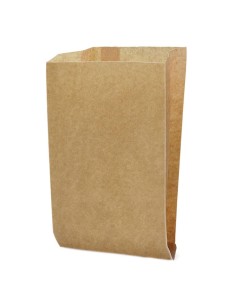 ▷ Bolsa Kraft biodegradable 11x21+5cm - Bolsas de panadería  - Envío 24h.