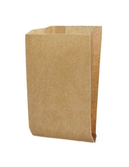 ▷ Saco Kraft biodegradável 11x21+5cm - Sacos de padaria - Envio 24h.