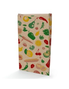 ▶️ Bolsa para fruta antihumidade 18x32+10cm (200 Unid) - Sacos para frutaria
