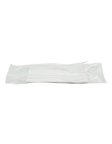 PACK CUBIERTOS REUTILIZABLES TRANSPARENTES (3 PIEZAS)