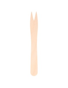 ▷ Mini Garfo de Madeira 85 mm (1000 Unidades) - Entrega em 24h