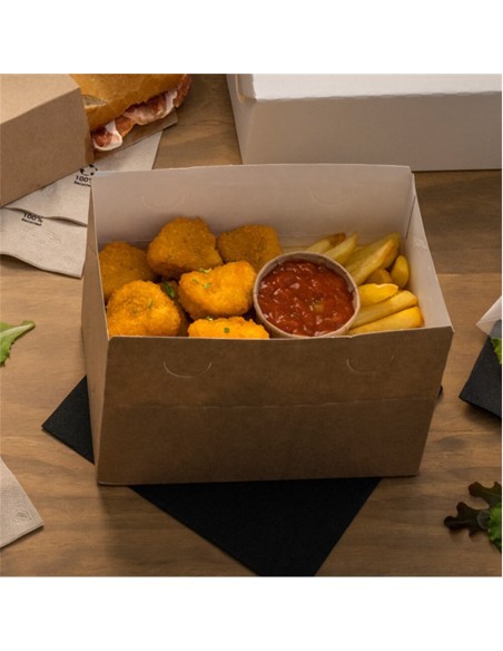 ▶️ Caja Comida para llevar 13X23X8 cm. - Envío 24h.