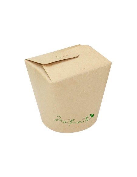 ▷ Embalagem de Comida Oriental Kraft 750ml/26 OZ - Entrega em 24h.