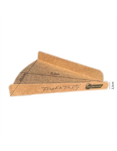 ▷ Cunha Porção Pizza Kraft 222X225 mm – Envio em 24 horas