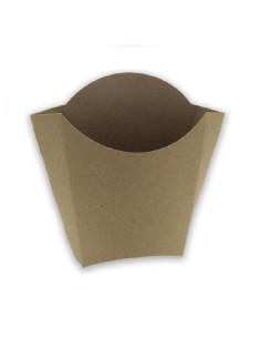 ▷ Caixa de Papel Kraft para Fritos 8,3x13x12,5 cm - Envio Gratuito 24H. 2