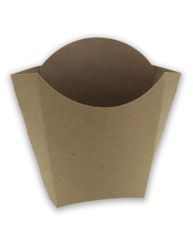 ▷ Caixa de Papel Kraft para Fritos 8,7x13,3x17 cm - Envio Gratuito 24H.