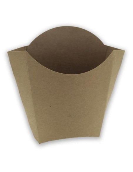 ▷ Caixa de Papel Kraft para Fritos 8,7x13,3x17 cm - Envio Gratuito 24H.