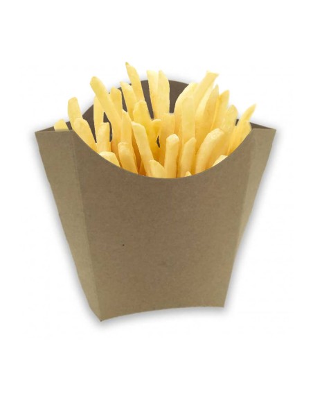 ▷ Caixa de Papel Kraft Para Batatas Fritas - Envio Gratuito 24H.