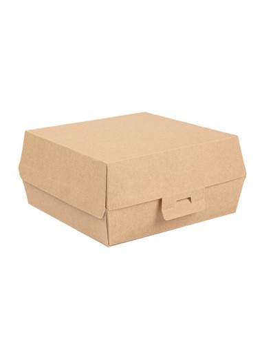 ▷ Caixa de Hambúrguer de Cartão Larga 17,6x16,8x7,8 cm. - Entrega em 24h. ✅✅