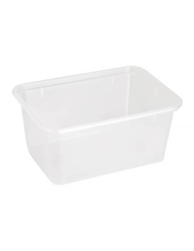 ▷ Envase Rectangular de Plástico 1000 cc - Envío 24h.