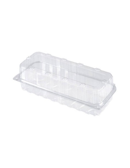 ▷ Bandeja de Pastelaria de Plástico 180X90X75 mm - Envases del Mediterráneo