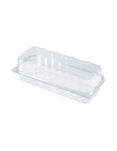 ▷ Bandeja Pastelaria de Plástico 230X120X80 mm - Envases del Mediterráneo