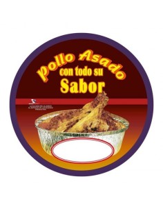 ▷ Tampa de Cartão para Embalagens de Alumínio para Frango - Envio em 24h.