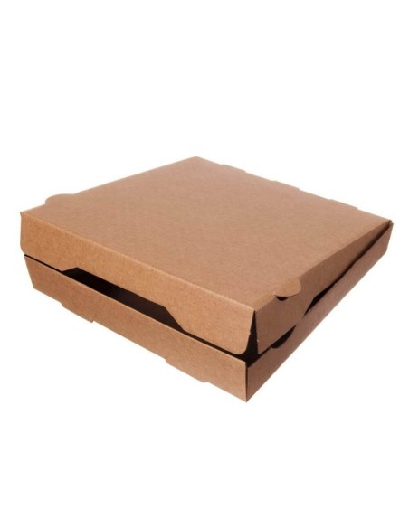 ▶️ Caixa para Pizza Kraft 500 X 500 X 40 mm