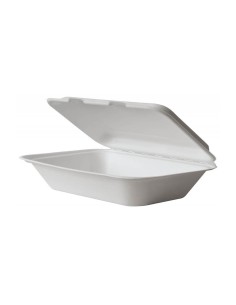 ▷ Bandeja de Caña de Azúcar + Tapa 450 cc para Take Away ✅- Envío 24h.