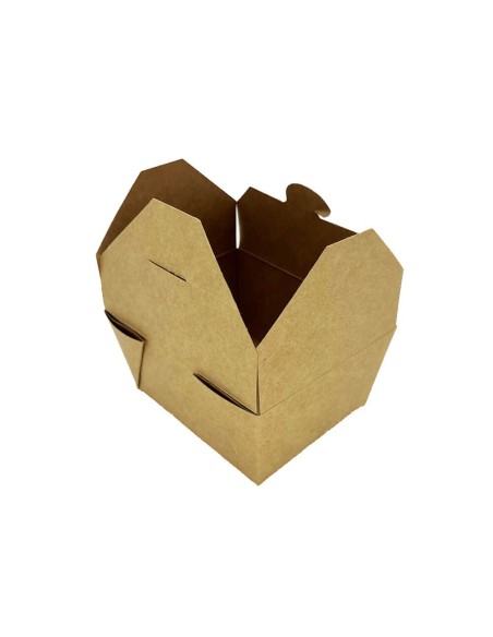 ✅ Caja Americana de Papel Kraft 800 cc - Envío 24 h.