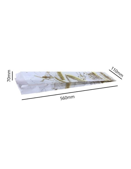 ▷ Sacos de papel para baguete - Envio 24h - Envases del Mediterráneo