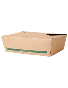 ▷ Caixa de Papel para Comida 1.400 cc - Envases del Mediterráneo.