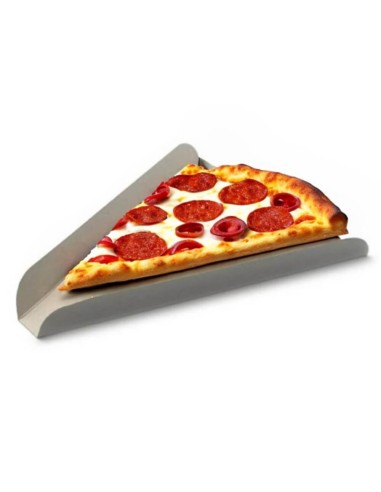 ▶️ Fatia de pizza branca 230X182x25 mm (2000 Unidades) - Bandejas de papel