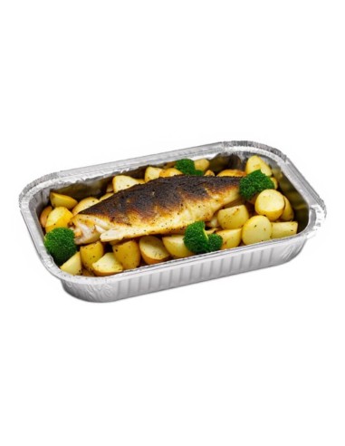▷ Embalagens de Alumínio para Transportar Comida 1500 cc - Envio 24h.