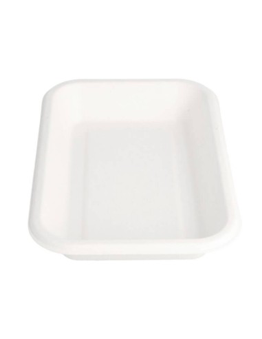 ▷ Bandeja de Caña de Azúcar 180X120X25 mm 355 ml. /12 OZ- Envío 24h.