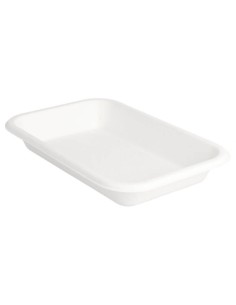 ▷ Bandeja de Cana-de-Açúcar 175X120X25 mm 355 ml. /12 OZ - Envio 24h.