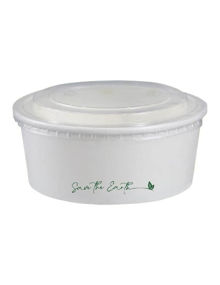 ✅ Tigela de Papel Branca 1.300 cc - Envio Gratuito 24h.