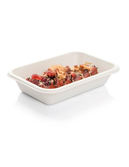 ▷ Bandeja de Cana-de-Açúcar 210x140x35mm - Envio 24h.
