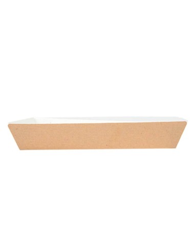 ▷ Bandeja de papel quadrada 18x18x2,9 cm - Envio 24h.