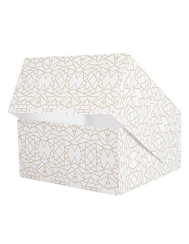 ▷ Caixa para Bolo com Janela 24x24x12cm– Envio Gratuito 24h.