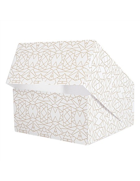 ▷ Caixa para Bolo com Janela 24x24x12cm– Envio Gratuito 24h.