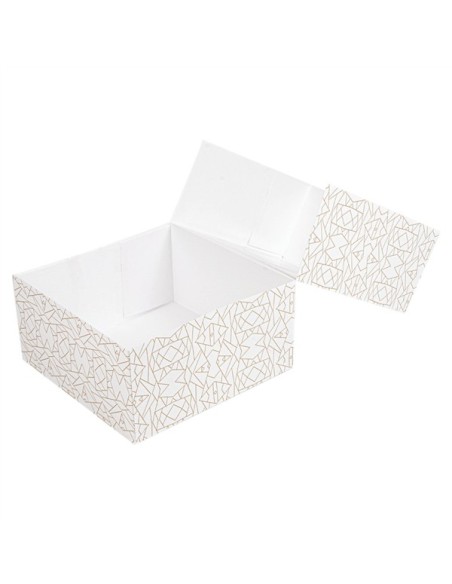 ▷ Caixa para Bolo com Janela 24x24x12cm– Envio Gratuito 24h.