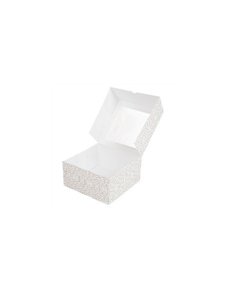 ▷ Caja para Tarta con Ventana 24x24x12cm– Envío Gratuito 24h.