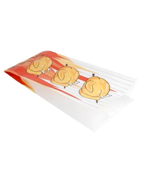 ▷ Saco Para Meio Frango Assado 13+7,5X28 cm - Envio 24h.